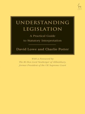 cover image of Understanding Legislation